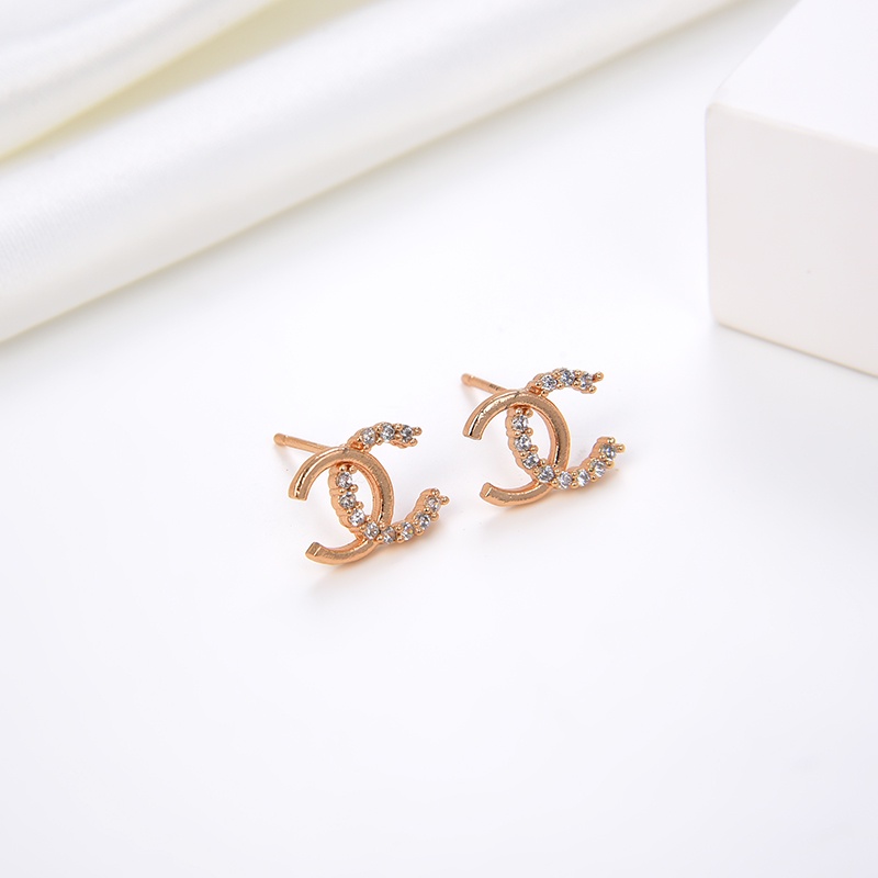 anting titanium wanita emas muda anti karat dewasa tusuk korea asli panjang dan luntur korea style selamanya dewasa 48e