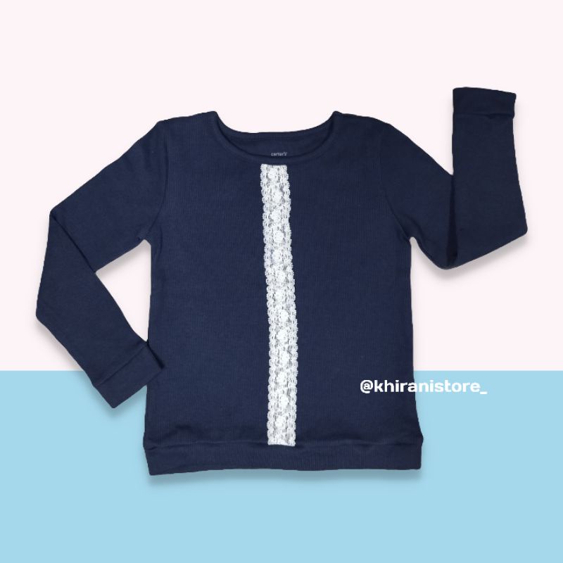 (NEW) Atasan Lengan panjang anak perempuan / atasan lengan panjang Carter's / Baju anak branded / ba