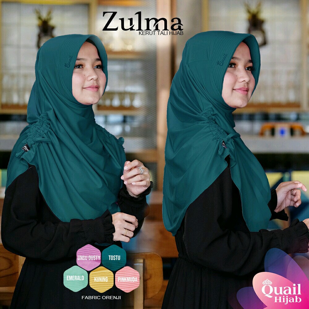 Zulma Quail Hijab Ori Murah