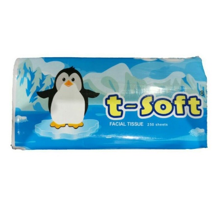 Tisu T-soft 250 Sheet Murah