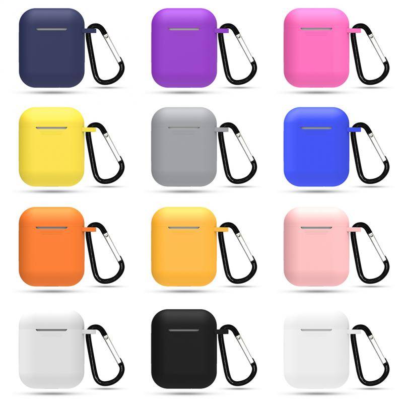 1pc Soft Case Airpods 1 / 2 Tahan Goncangan Bahan Silikon