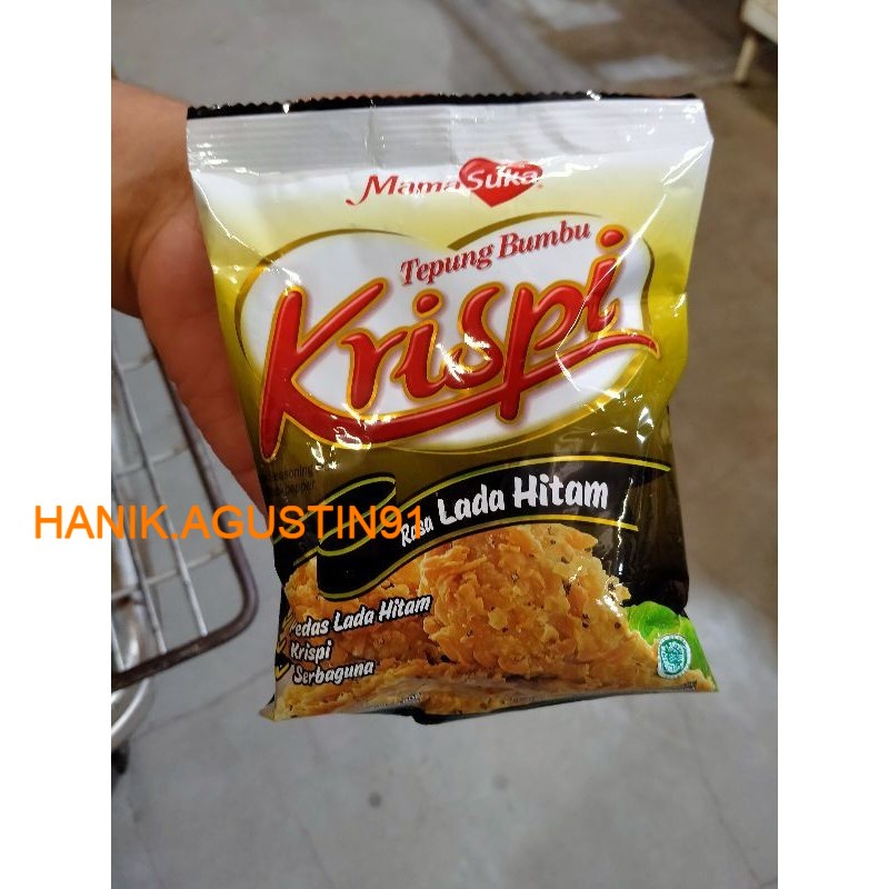 

MamaSuka - Tepung Bumbu Krispi Lada Hitam 180gr