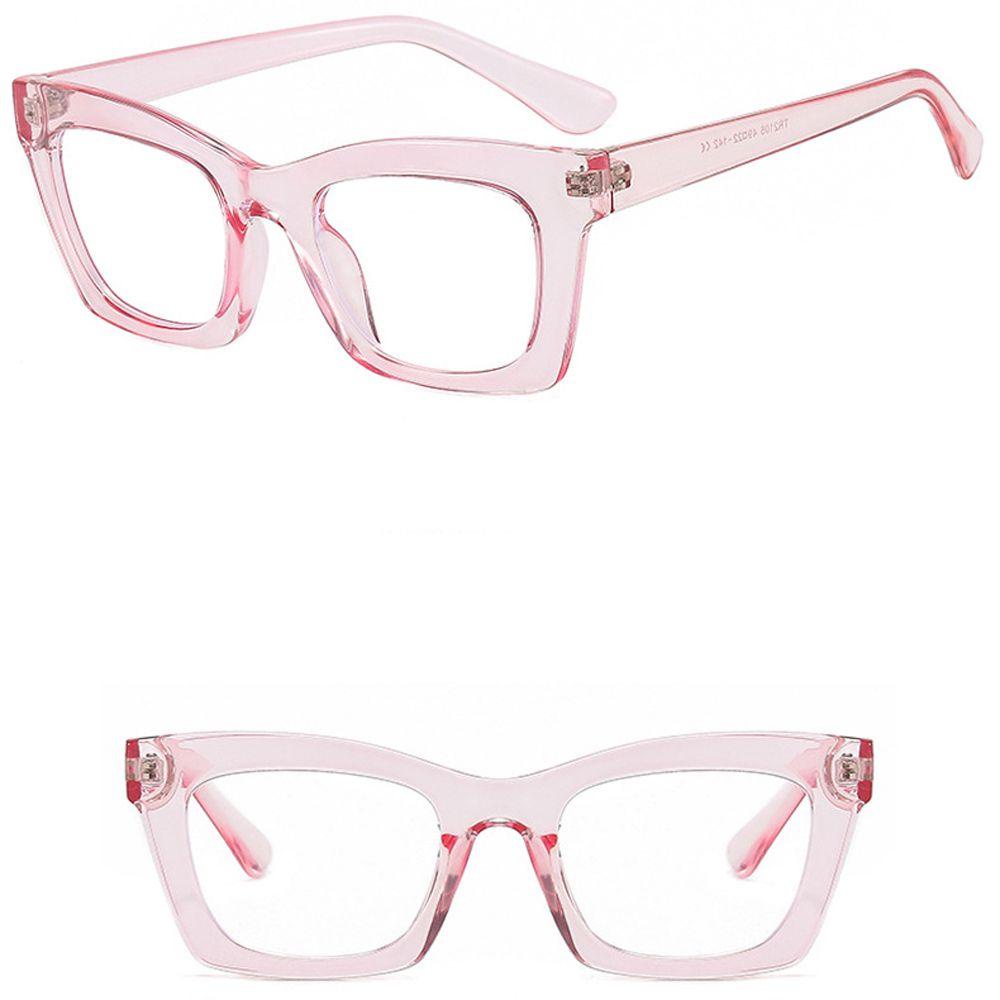 Mxbeauty Kacamata Anti Blue Light Vintage Bentuk Persegi Frame Bingkai Kecil Blue Light Blocking Komputer Eyeglasses