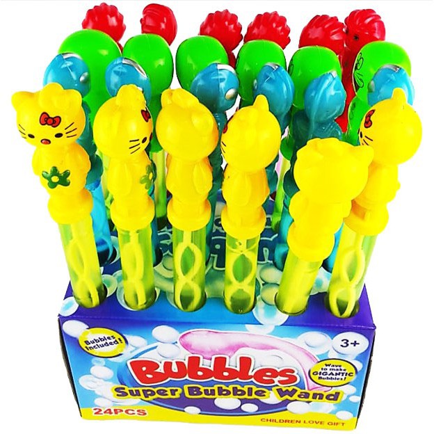 MAINAN ANAK BALON AIR / GELEMBUNG SABUN / BUBBLES SUPER BUBBLE WAND