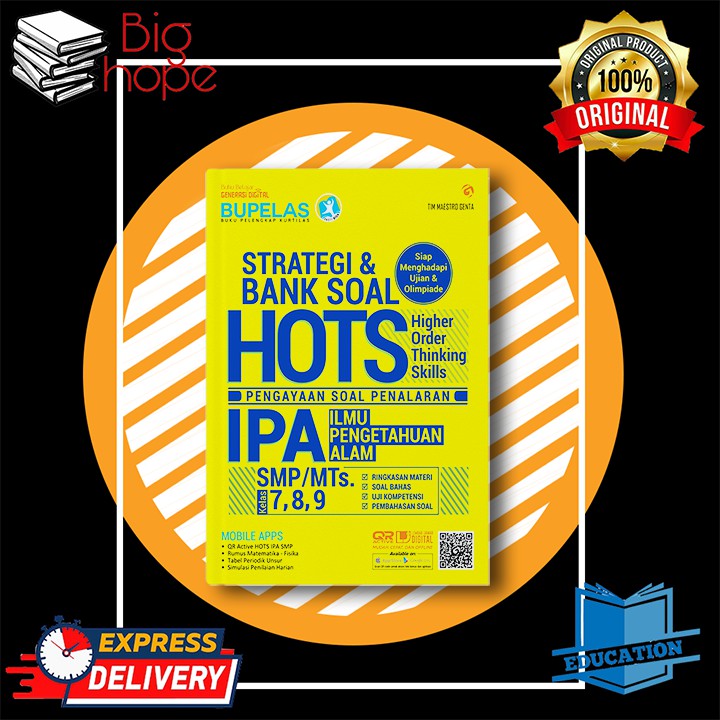 BUKU PELAJARAN SMP STRATEGI BANK SOAL HOTS IPA SMP 7 8 BUKU PELAJARAN SMP STRATEGI BANK SOAL HOTS IPA SMP 7 8