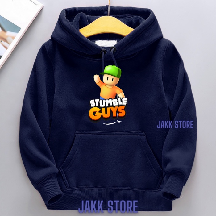 Sweater Hoodie Anak Laki Laki Perempuan STUMBLE GUYS Umur 2 -15 Tahun