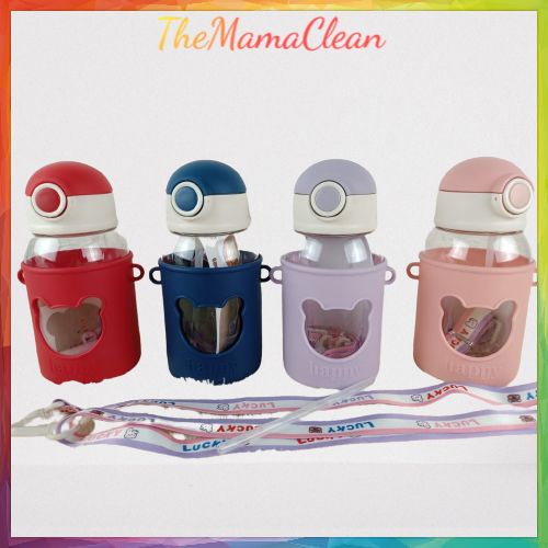 Botol Anak Tali Panjang Beruang Pouch 620ML