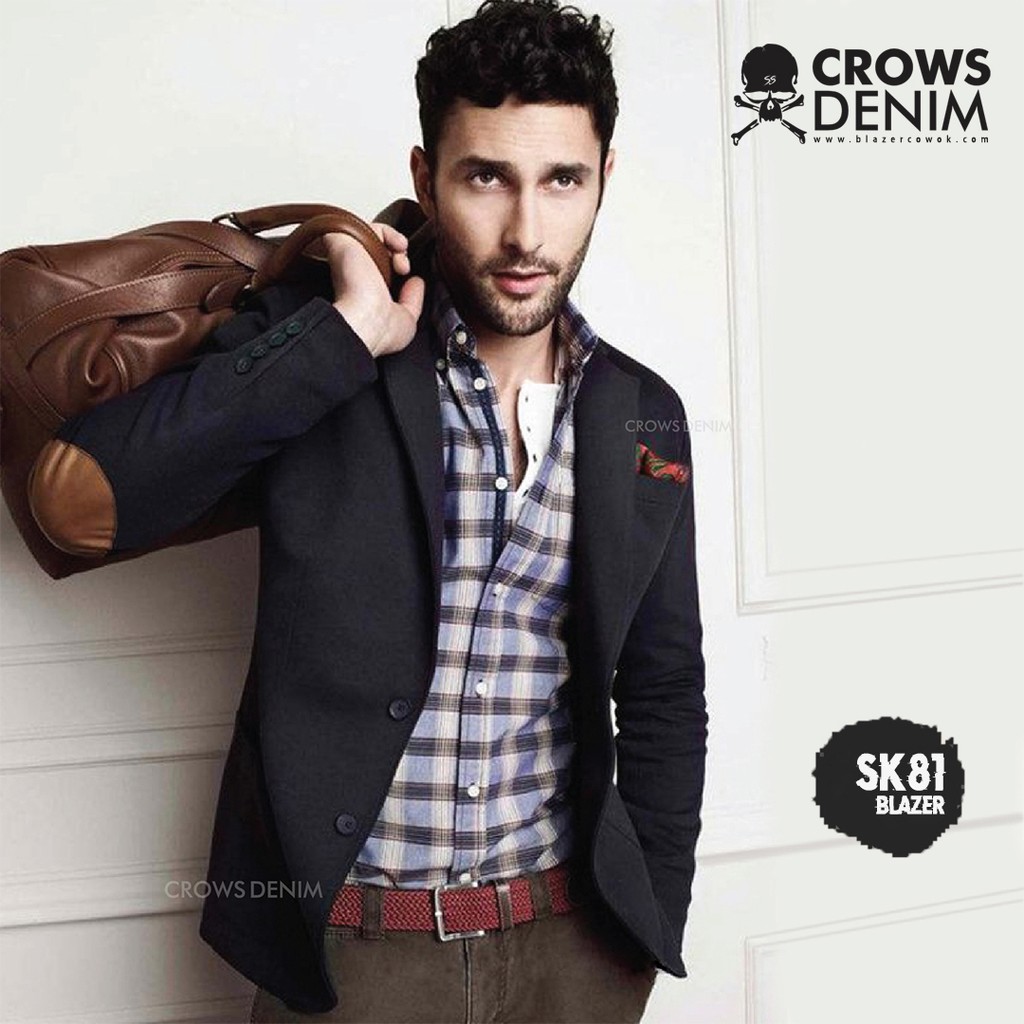 Jas Pria Preppy style Blazer SK81