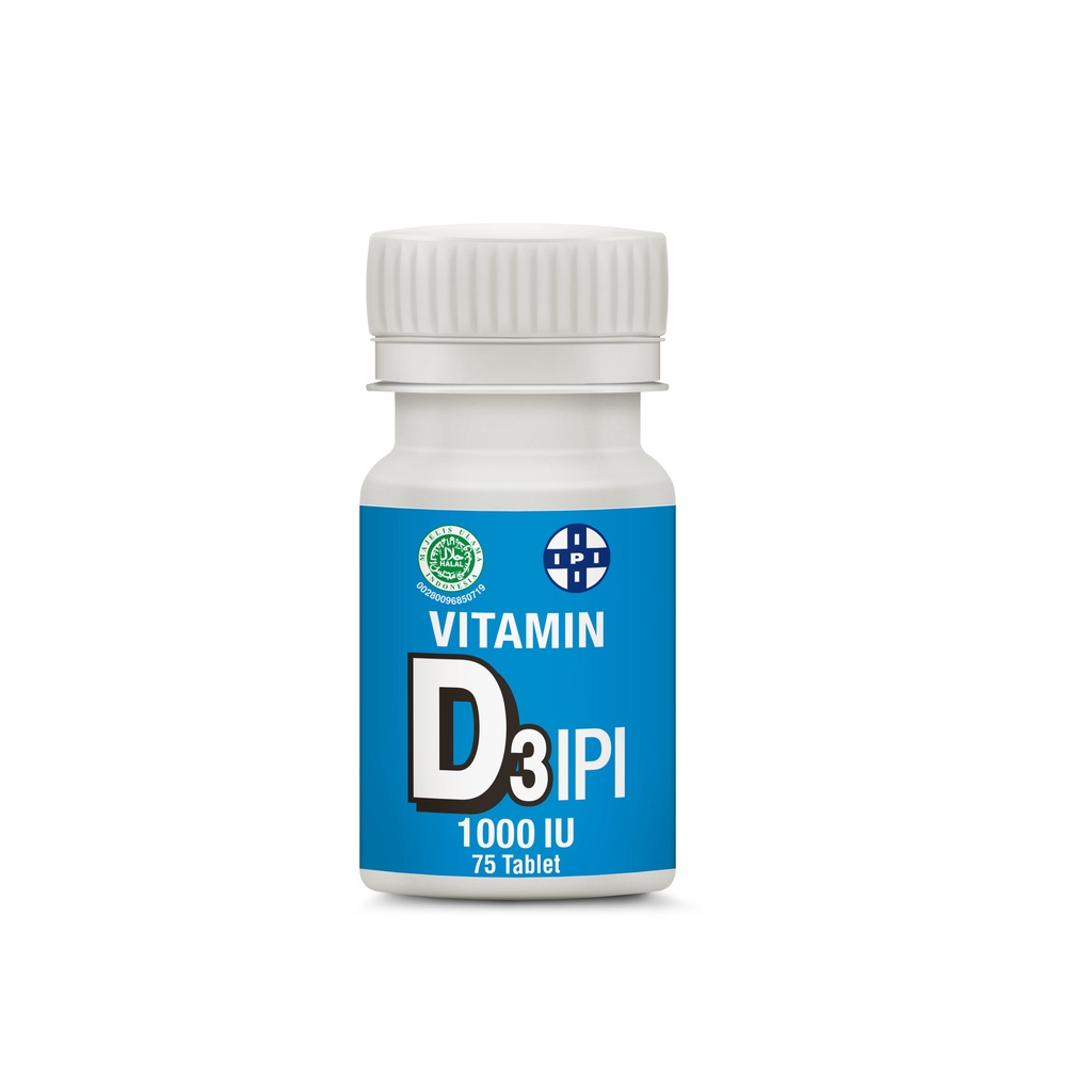 Vitamin D3 ipi 1000 iu 75 tablet 1000iu D 3