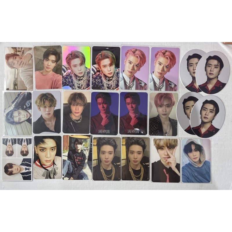 Pc Jaehyun photocard scrapbook deco loveholic sticker jh prokey departure cherry boom photopack holo