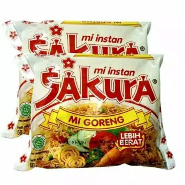 Mie goreng instan sakura Shopee Indonesia