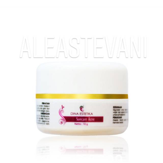 SUNBLOCK JERAWAT SPF 30 3X ANTI BELANG ANTI JERAWAT / KRIM SIANG DINA ESTETIKA