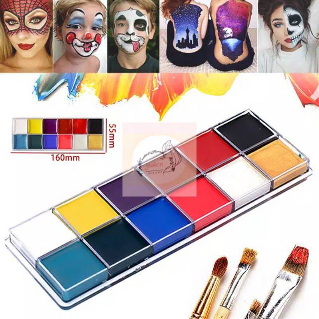 Jual The Ultimate Face Painting Party Pack / cat wajah Shopee Indonesia