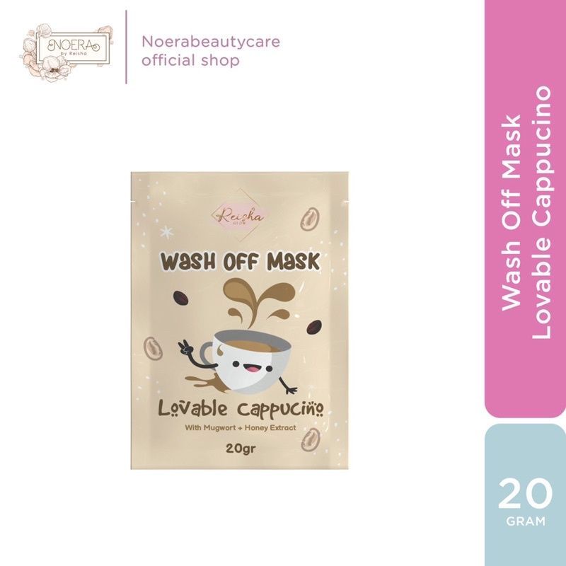 Noera REISHA GLOW Wash Off Mask Lovable Cappuccino