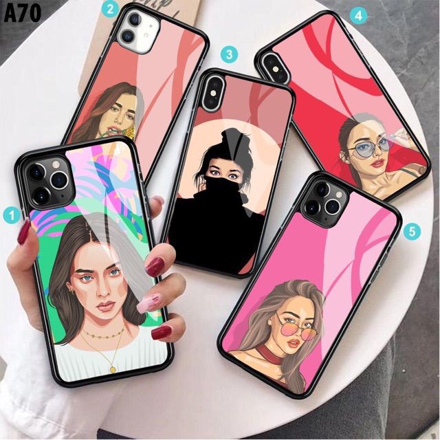 Case Casing 2D Glossy A70 /Case 3D Fullprinting All Type Smartphone