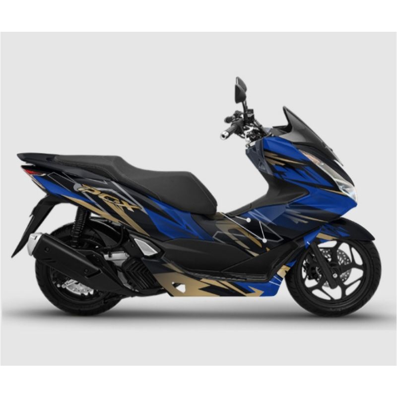 decal pcx 160 full body sticker variasi decal striping PCX 160