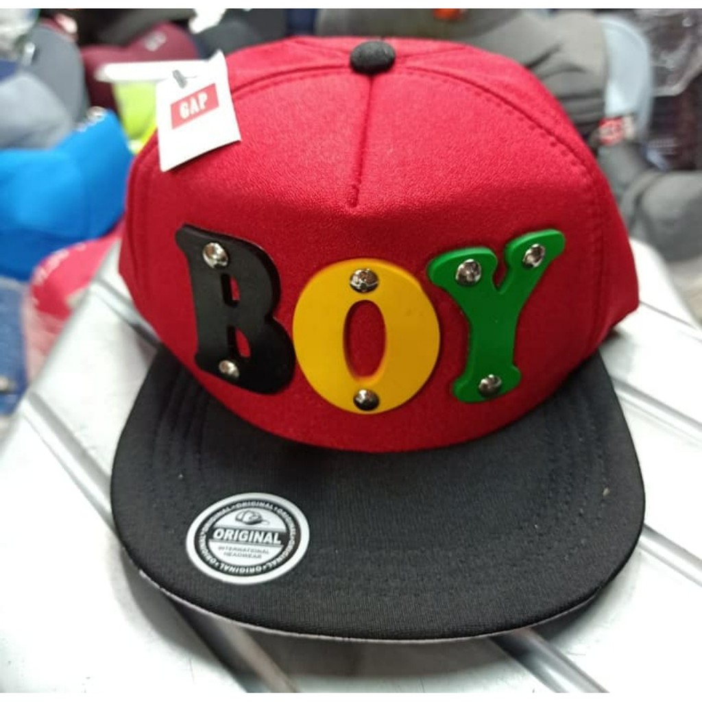 BOY Topi Snapback anak laki-laki/ topi basebol anak/ topi anak kualitas import new produk