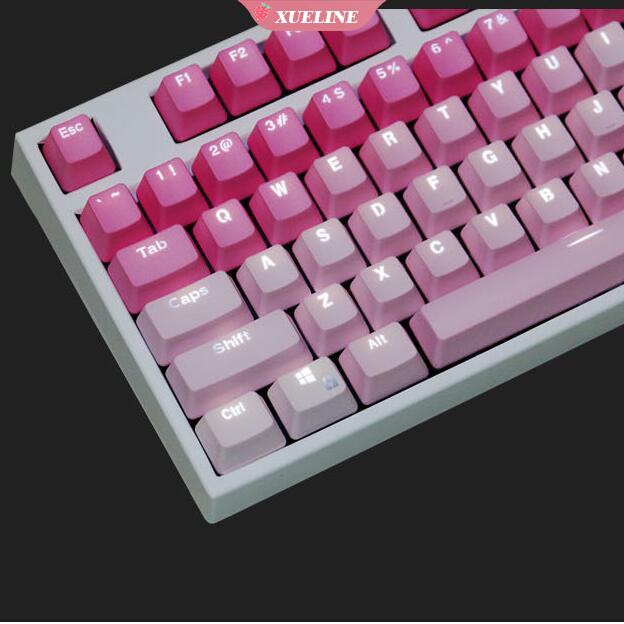 104 -key PBT Set Word penetration dyed Keycap Switches Mechanical Keyboar |XUELI|