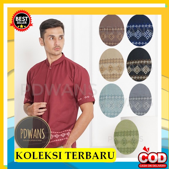 [Produk Ktsoi] Jrj- Baju Koko Katun Lengan Panjang Dewasa Size Standar & Big Size Eceran Grosir Oran
