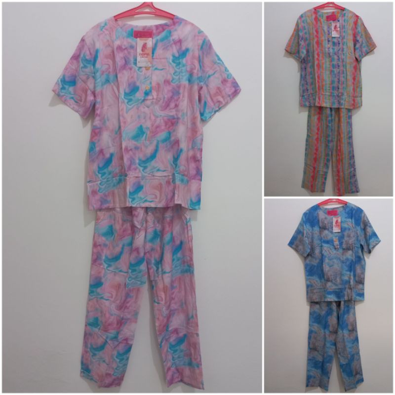 Setelan Lengan Pendek Celana Panjang Kuda Mas Couture