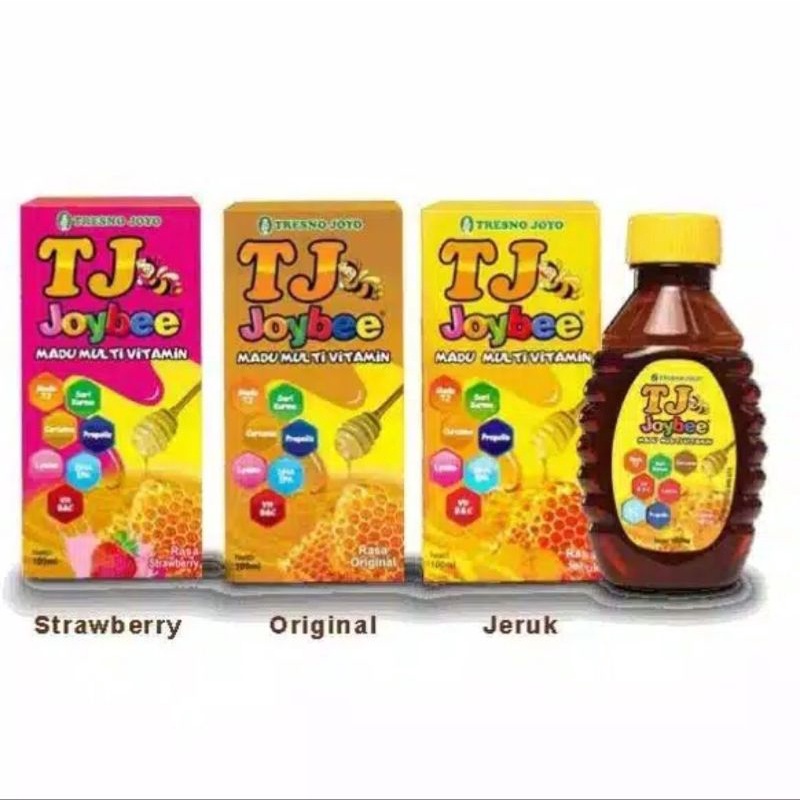 TJ madu joybee 100 ml/ madu &amp; multivitamin /Tresno joyo