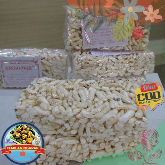 

Kue Kering Ketan Jipang Cemilan Jadul 90an Bipang