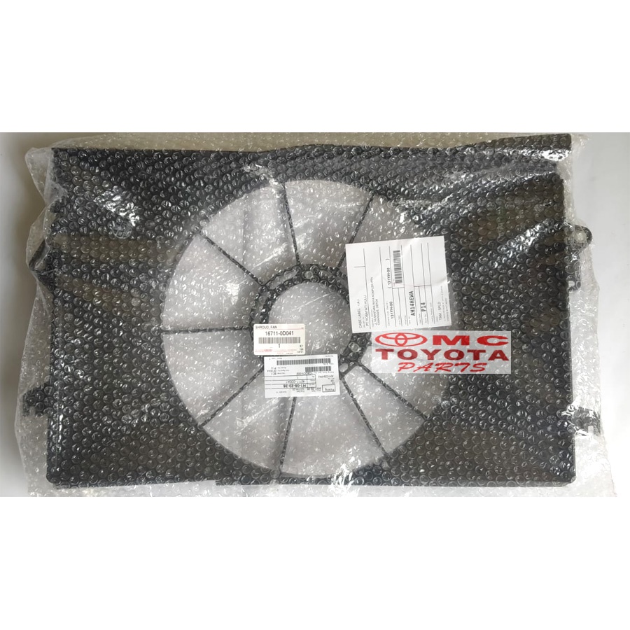 Shroud Fan/Cover Radiator/Dudukan MotorFan Corolla Altis 16711-0D041