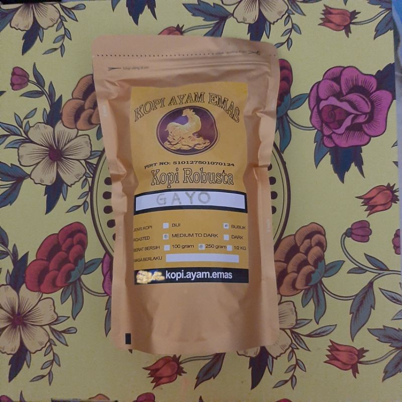 

Kopi Bubuk Robusta Gayo 250 Gram