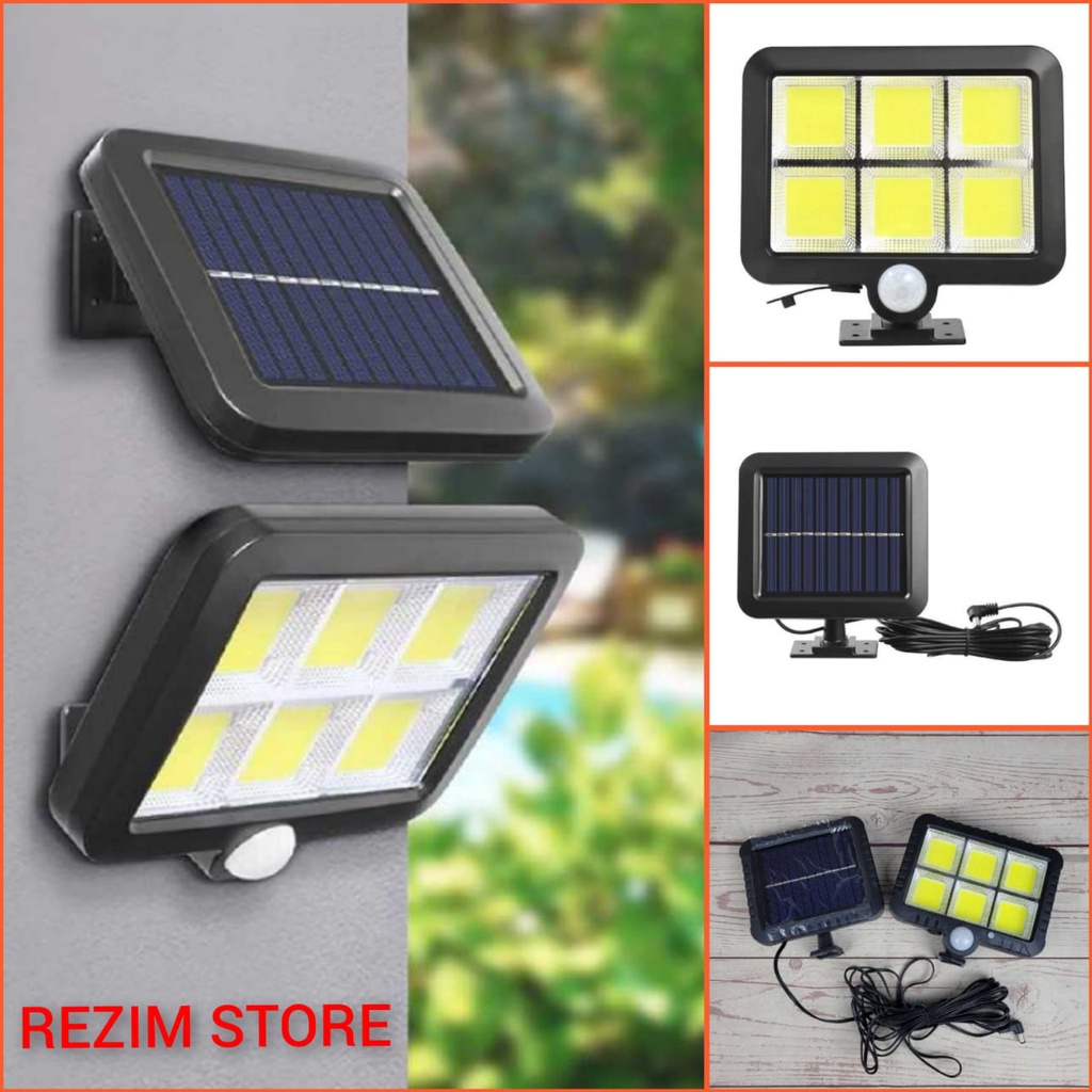 Lampu Tenaga Surya Solar Cell Panel Waterproof Lampu surya otomatis Sensor gerak lampu tanpa listrik