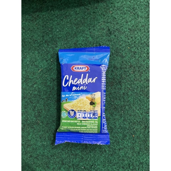 Keju Kraft Cheddar mini 30gr