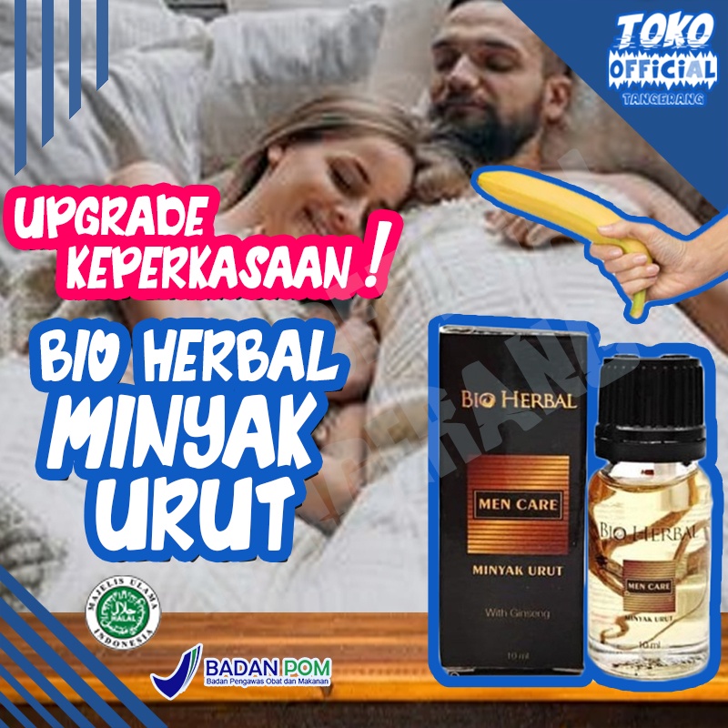 Minyak Urut Perawatan Pria Pembesar Memperpanjang Alat Vital Penis Kelamin Pria Bio Herbal Men Care 