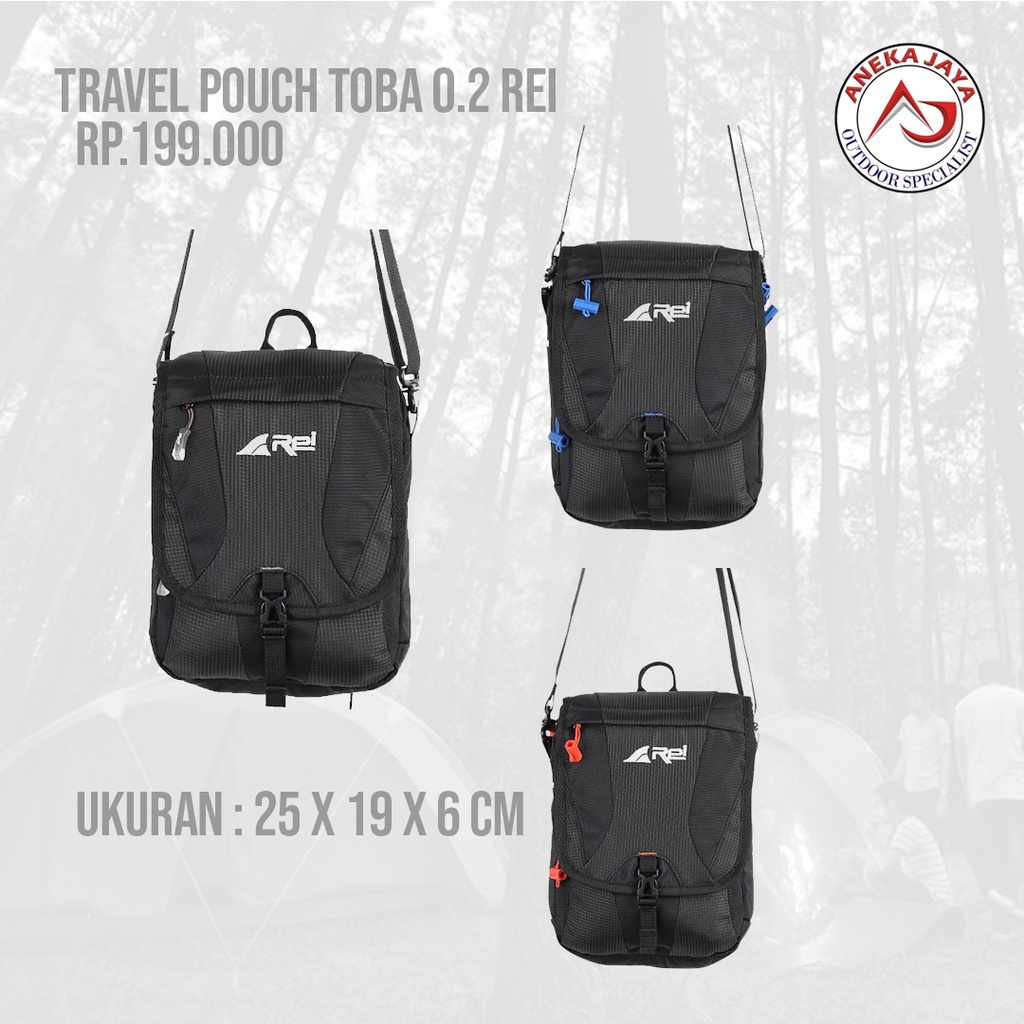 TRAVEL POUCH AREI TOBA 0.2 REI TAS SELEMPANG