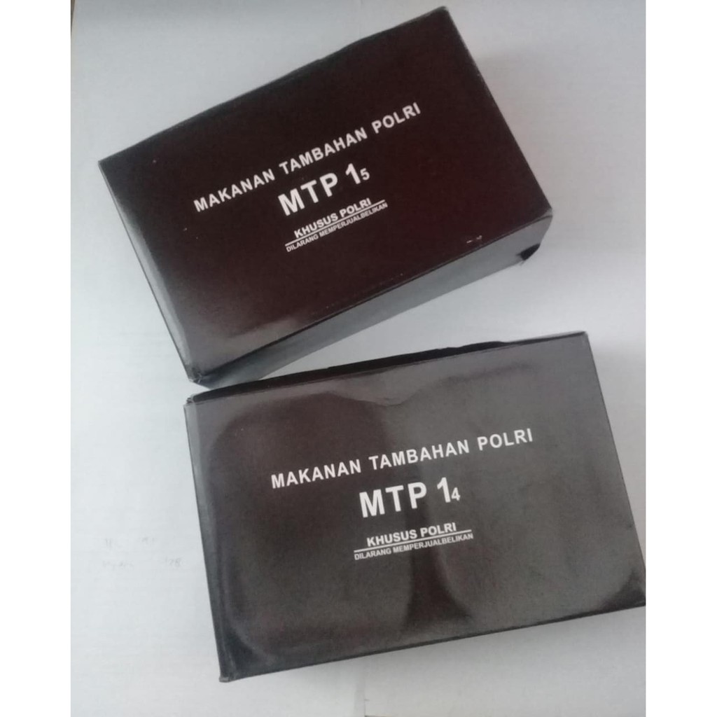 Ransum mtp tni polri nasi kaleng ready to eat