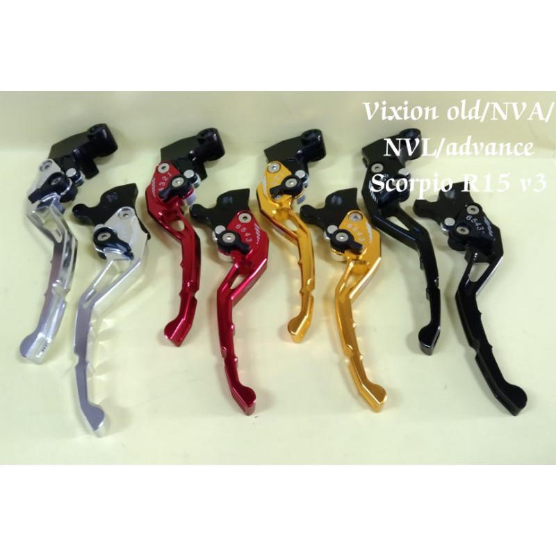 1 SET HANDLE HANDEL REM VARIASI VIXION OLD/NVA/NVL/ADVANCE SCORPIO R15 V3