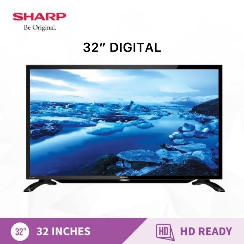 TV LED SHARP 32" Inch 2T C32DC1I / 2T C32DD1I / 32SA4200I DIGITAL TERBARU PROMO MURAH