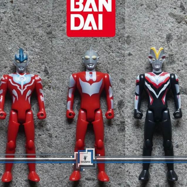 Best Seller KODE-770 BANDAI ULTRAMAN Action Pose Seven Ginga Victory Mebius Dyna SALE RUGI