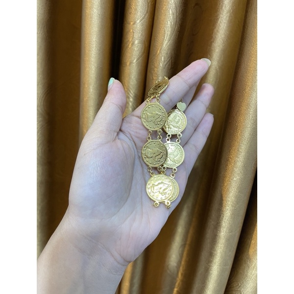 gelang koin emas penang