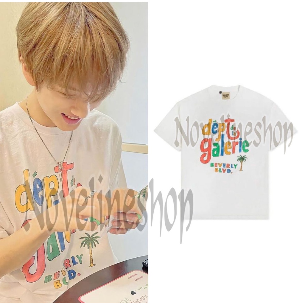 [COD] TSHIRT KAOS NCT JISUNG OUTFIT DEPT GALERIE COLOUR PREMIUM COTTON COMBED 30S