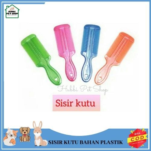 SISIR KUTU HEWAN BAHAN PLASTIK