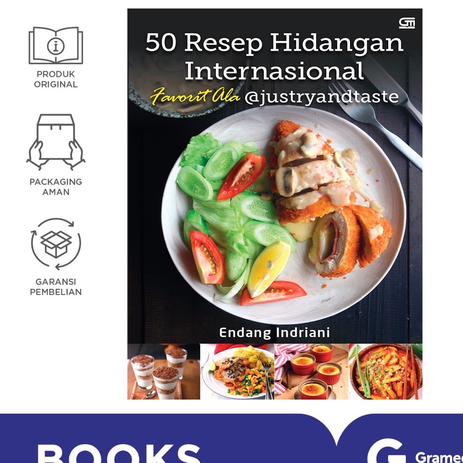 50 Resep Hidangan Internasional Favorit Ala Justryandtaste (Endang Indriani)-1