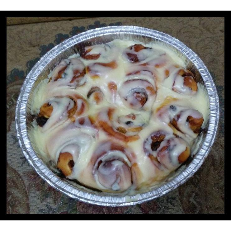 

Diskon Cinnamon Roll With Cream Cheese Glaze