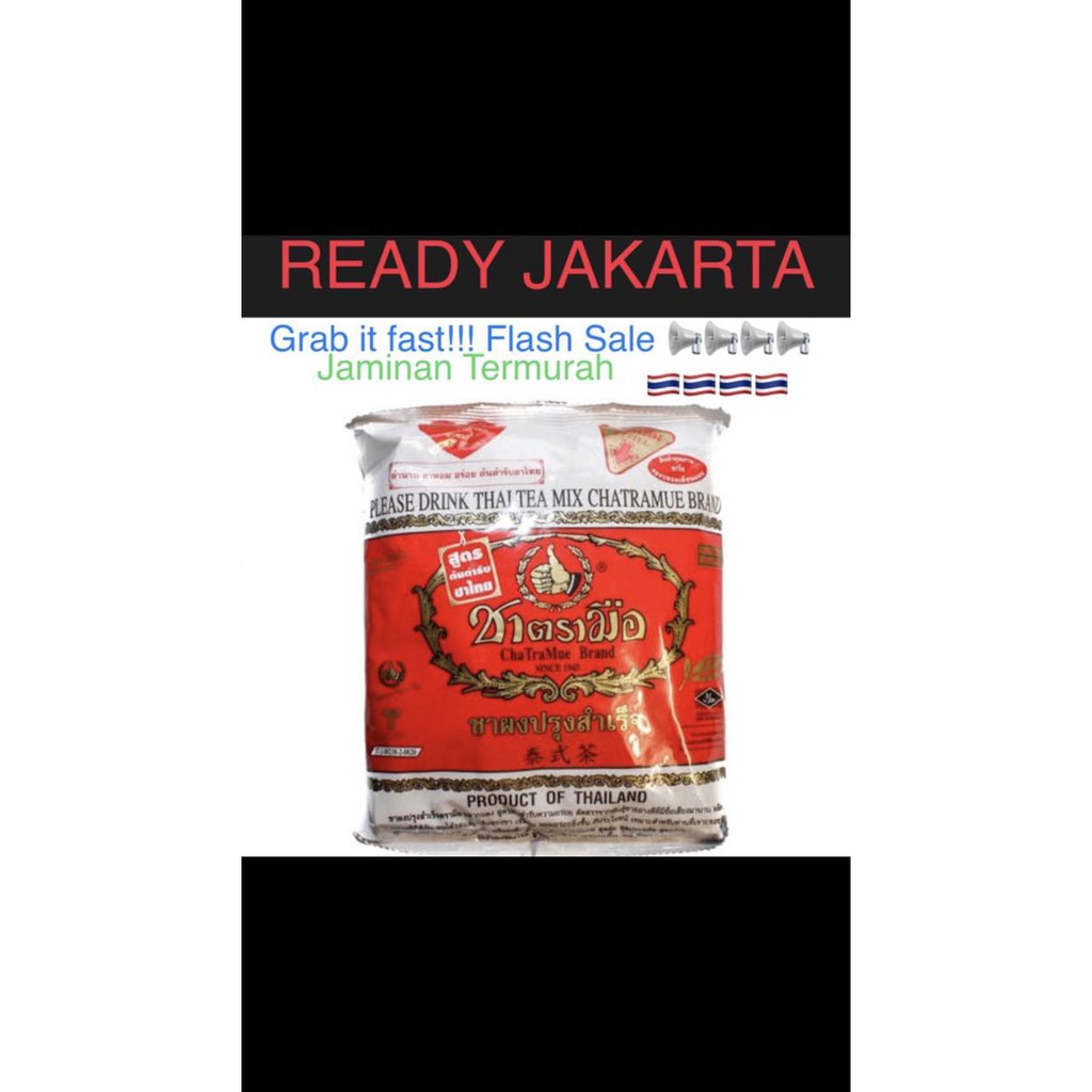 

BEST SELLER Thai Tea number one chatramue 400gr