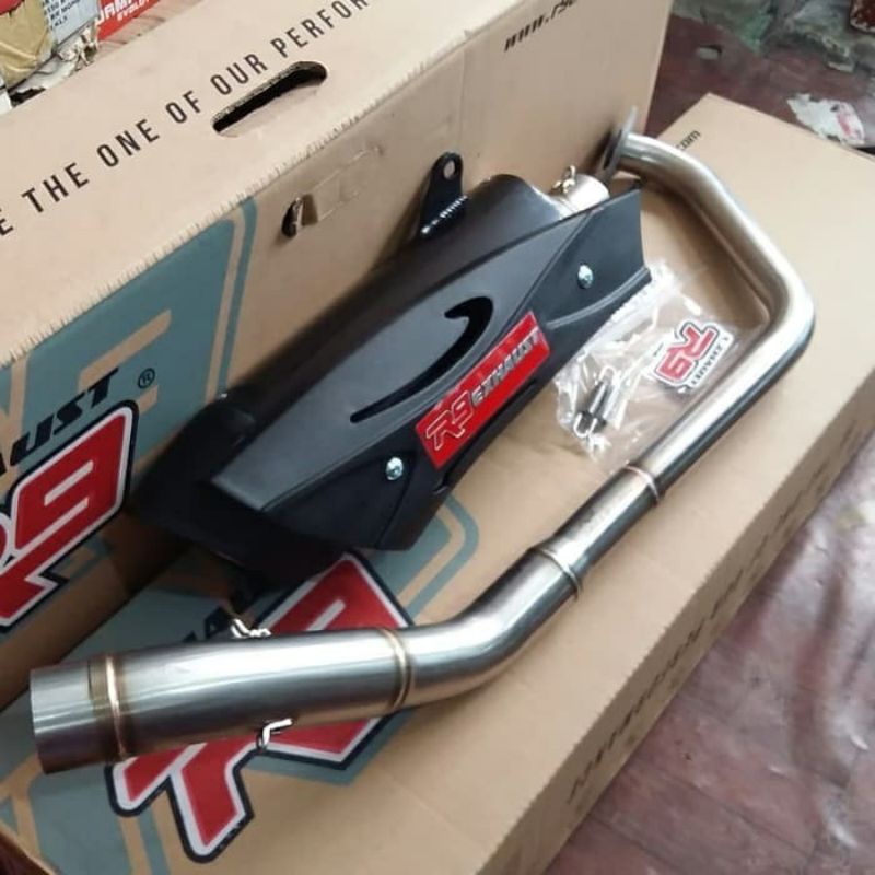 Knalpot Racing R9 Misano Yamaha R15 Xabre Vixion New