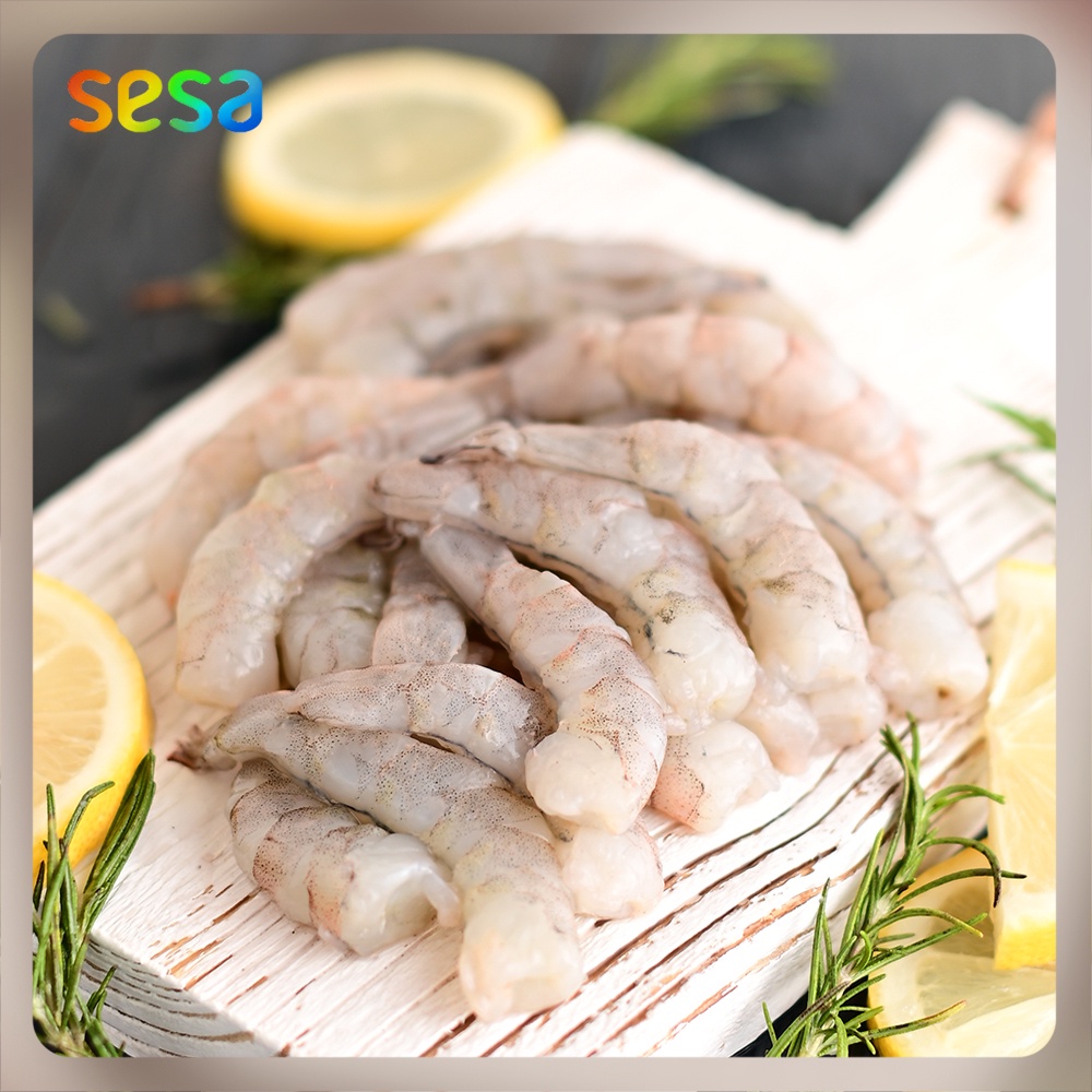 

UDANG Vaname Kupas 60/80 200gr Frozen - Seafood Fresh Segar