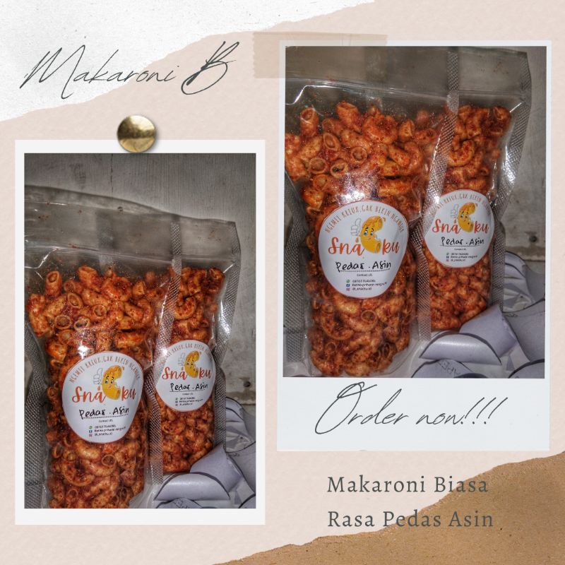 

Makaroni SNACKU Standing Pouch