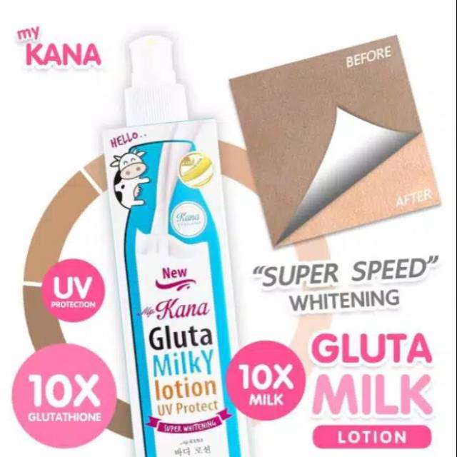 My Kana Gluta Milky Lotion UV Protect
