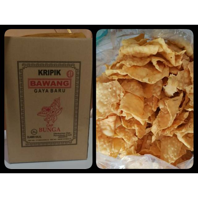 

Keripik bawang, gaya baru