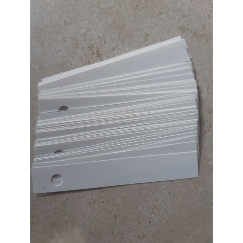 Name tag anggrek / Kartu id anggrek / kertas label anggrek