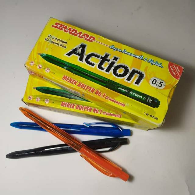 

Pulpen Standart Action 1 pack