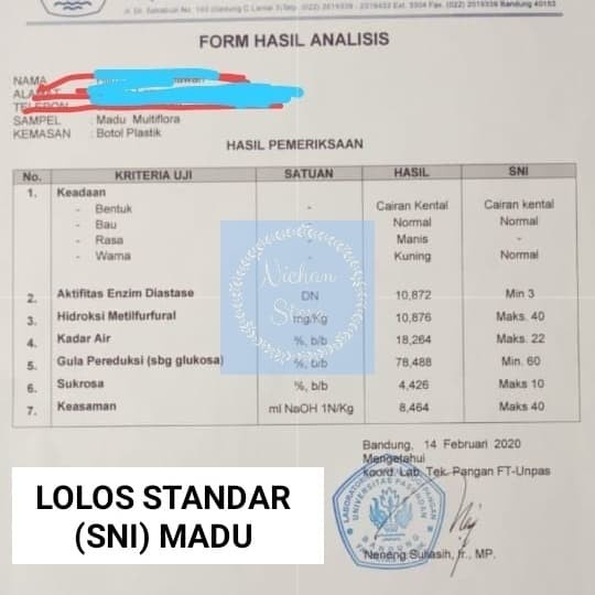 

madu- madu asli / madu murni multiflora 600 gram -madu.